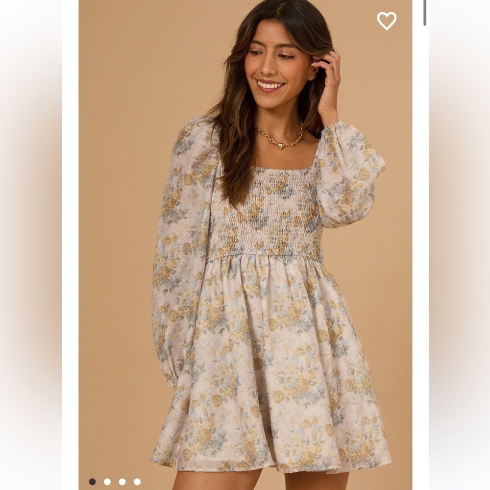 New with tags altard state Rylan floral babydoll dress